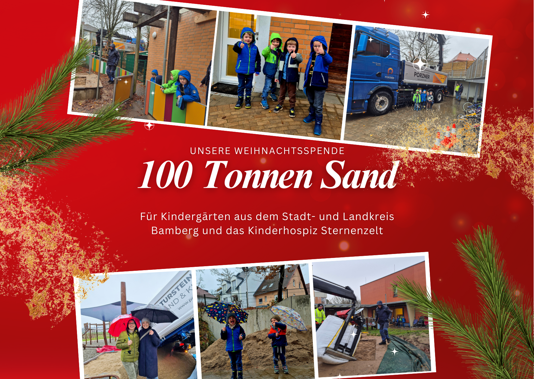 100 Tonnen Sand
