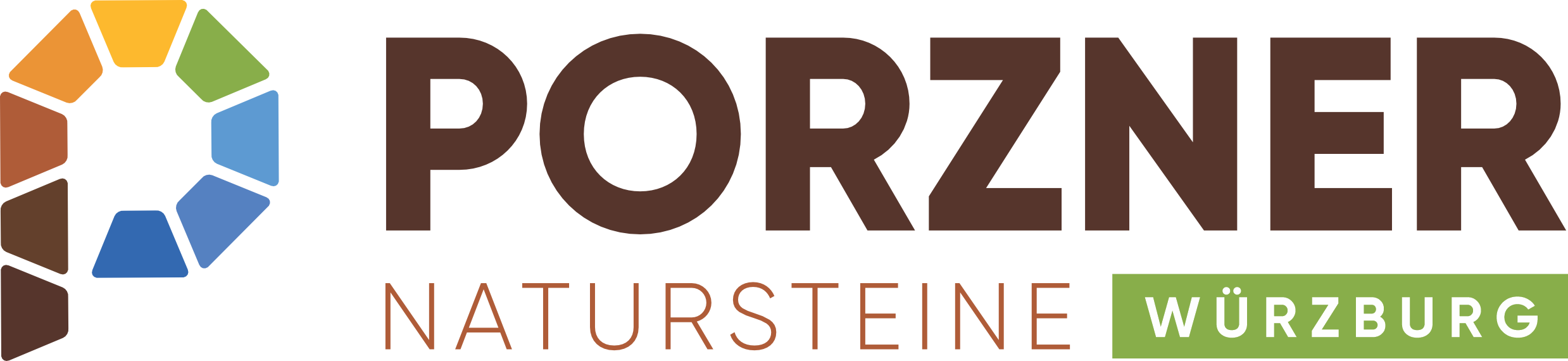 Logo - Porzner Steine & Erden